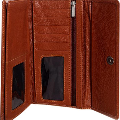 Ví Nữ Huy Hoàng HT3125 (9.5 x 19 cm) - Nâu