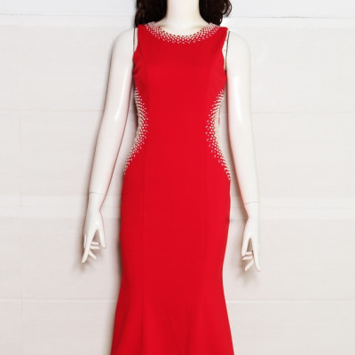 Đầm lai loe kết eo sang trọng MS 2335