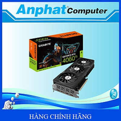 Card màn hình  VGA Gigabyte RTX 4060 Ti Gaming OC 8GB (N406TGAMING OC-8GD) - Hàng Chính Hãng