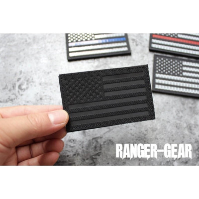 Patch phản quang cờ Mỹ dán quần áo_ba lô_túi xách