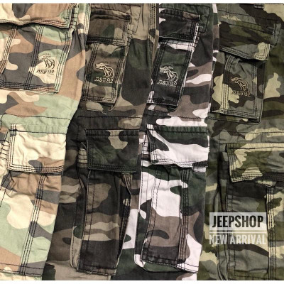 Quần ngắn_short kaki túi hộp dã ngoại_du lịch