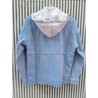 Áo khoác nữ jean túi zip cực chuẩn cực chuẩn-A3122