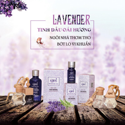 TINH DẦU OẢI HƯƠNG YES! ( LAVENDER ESSENTIAL OIL )