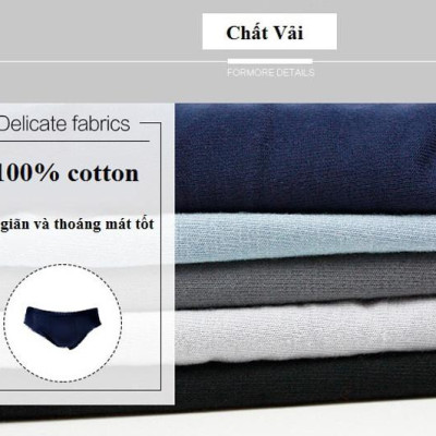 Bộ 5 Quần Lót Nam Tam Giác Xuất Nhật Chất Mát (Màu Ngẫu Nghiên)