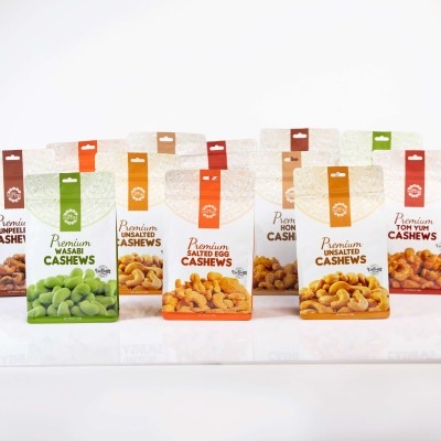 Hạt Điều Wasabi Only Nature 200gr / Túi Hàng Việt Nam Xuất Khẩu