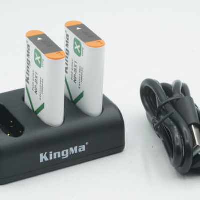 Sạc ba Kingma for Sony NP-BX1 - Hàng chính hãng