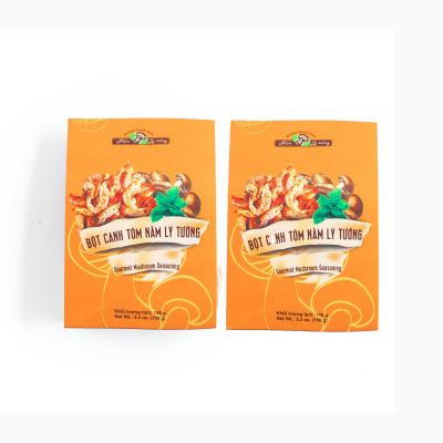 Combo 2 Gói Bột Canh Tôm Nấm Lý Tưởng 150g, Gia Vị Tôm Nấm, Chiết Suất Từ Tôm Và Nấm Tự Nhiên Phù Hợp Các Món Ăn
