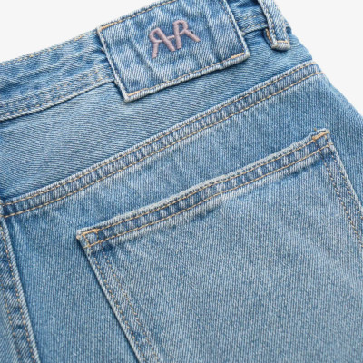 Quần jean nam ống suông nhãn vải Form straight - RT 10S25DPA008 | ROUTINE CÀ MAU