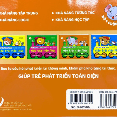 Hỏi Đáp Thông Minh - Rèn Luyện Não Trái Não Phải - Tập 3