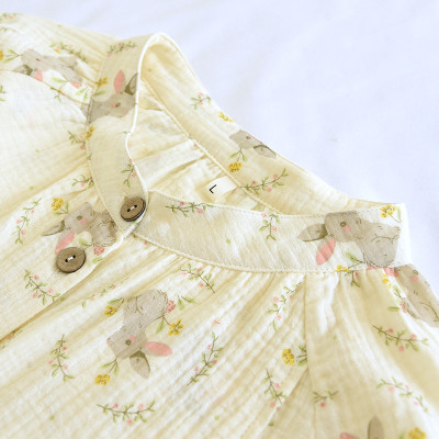 Bộ Đồ Bầu Và Sau Sinh Dài Tay Chất Liệu Xô Muslin Cao Cấp M4 Nhiều Họa Tiết