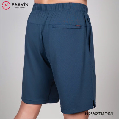 Quần Short Nam Thể Thao FASVIN HL25662.HN Vải Thun Lạnh Cao Cấp Mềm, Nhẹ, Mát, Hàng Nhà Máy