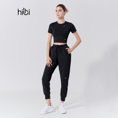 Quần Jogger Tập Yoga Gym Hibi Sports QD319, Kiểu Jogger Có Túi Phối 2 Bên