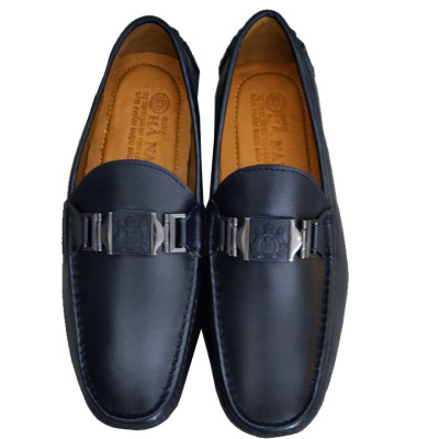 Giày Mọi Nam Đế Âm Da Bò Thật TiTi ĐÔ Cao Cấp GDA228d