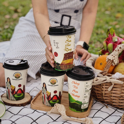 TRÀ SỮA GẠO NHẬT RANG TACHA FARM