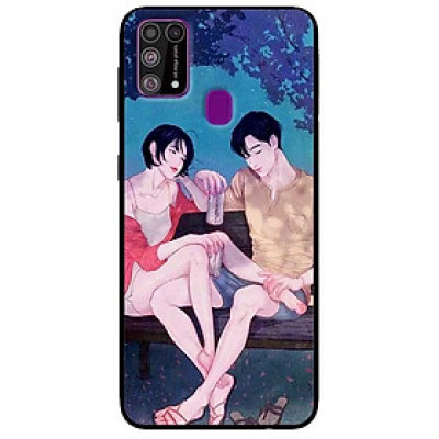 Ốp lưng dành cho Samsung Galaxy M31 mẫu Cặp Đôi Chill