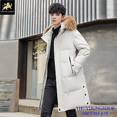 Áo phao nam dáng dài Hàn Quốc đẹp thời trang bạn trẻ NAP77