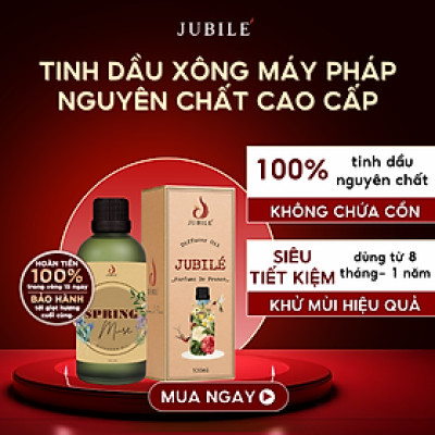 Mandarin Tea - Tinh Dầu Thiên Nhiên Xông Phòng Aroma Jubilé 100ml, Tinh Dầu Thơm Nguyên Chất