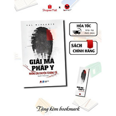 Sách - Giải Mã Pháp Y - Những Câu Chuyện Từ Bóng Tối - Val McDermid - Bách Việt