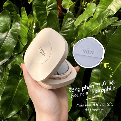 PHẤN NƯỚC KIỀM DẦU MỎNG NHẸ  THOÁNG DA VACOSI - VK15 - VACOSI FLASO CUSHION SPF 50+/PA+++