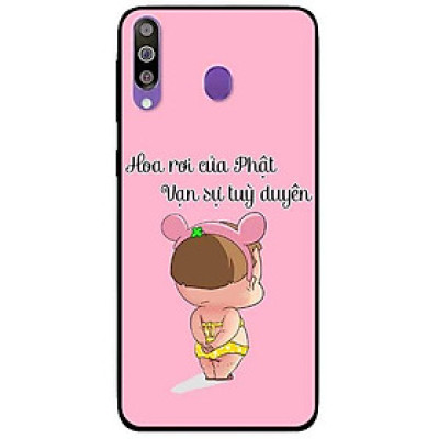 Ốp lưng dành cho Samsung Galaxy M30 mẫu Quỳnh Hoa Rơi