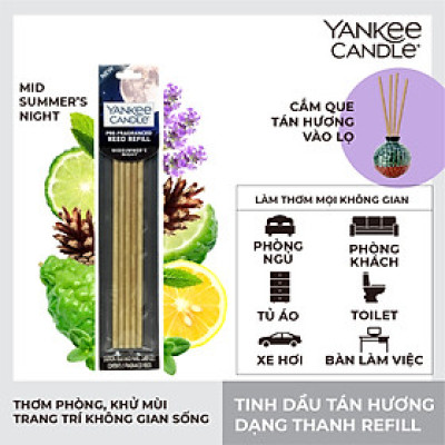 Tinh dầu tán hương dạng thanh Yankee Candle (refill) - Midsummer