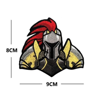 Patch_miếng dán velcro vải hiệp sỹ bóng đêm_chiến binh_chiến thuật