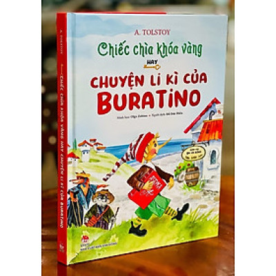  Chiếc chìa khóa vàng hay chuyện li kì của Buratino - Bìa cứng in màu - Phiên bản kỉ niệm 65 năm NXB Kim Đồng