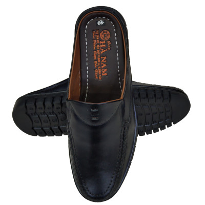 Dép Bít Mũi Nam HÀ NAM Da Bò Thật Cao Cấp GSB2066