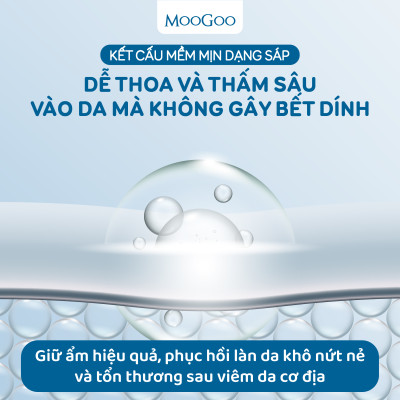 Sáp chống rạn cho mẹ bầu bơ hạt mỡ dưỡng da siêu khô, nứt nẻ gót chân, da vảy nến MooGoo