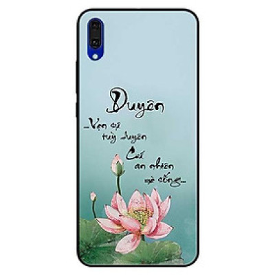 Ốp lưng dành cho Huawei Y7 Pro - mẫu Sen An Nhiên Mà Sống