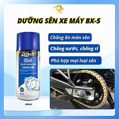 Dưỡng Sên Xe Máy - Bôi Trơn Chi Tiết Cơ Khí - Vệ Sinh Nhông Xích Xe Đạp O