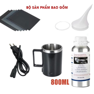 Bộ Sản Phẩm Tân Trang Đèn Pha ô tô, Chất Lỏng Sửa Chữa Làm Mới Nhựa Trong Mica Đèn Pha Xe Hơi ô tô