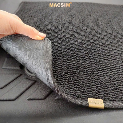 Thảm lót sàn ô tô 2 lớp cao cấp xe Vinfast VF3 (sd3) nhãn hiệu Macsim