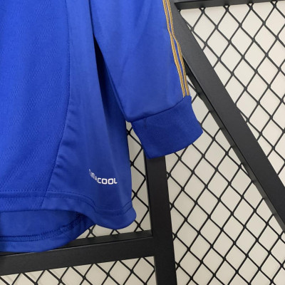 Áo Bóng Đá Retro Chelsea 2012 Dài Tay - Sân Nhà bản cao cấp vải Cotton Polyester