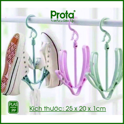 [CHÍNH HÃNG] Prota Combo 3 móc treo giày, nhựa PP, cứng cáp - Cam kết 1 đổi 1- Chất lượng cao