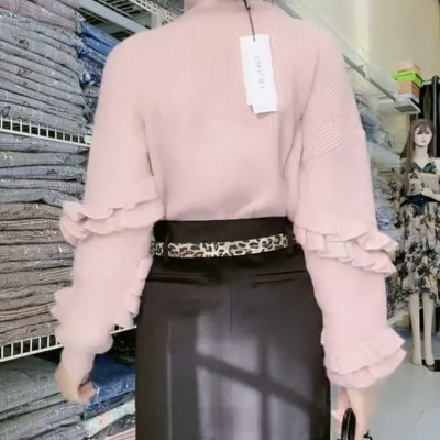 Set áo ấm thu đông kèm chân váy cao cấp Myqlothing.