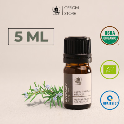 Tinh Dầu Hương Thảo - 100% Nguyên Chất Hữu Cơ - Le Rustique - Tinh Dầu Bản Địa Tây Ban Nha