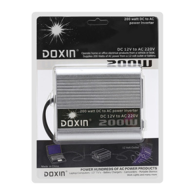 Bộ chuyển đổi nguồn 12V sang 220V trên ô tô công suất 200W