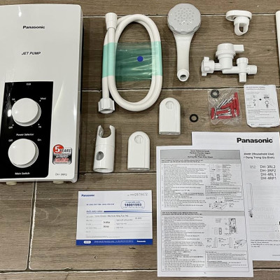 Máy Nước Nóng Trực Tiếp Có Bơm Panasonic DH-3RP2VK (3500W) - Hàng Nhập Khẩu