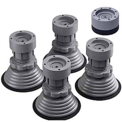 Bộ 4 chân đế cao su 722s chống rung tăng giảm máy giặt tủ lạnh tiện lợi phù hợp cho mọi loại máy