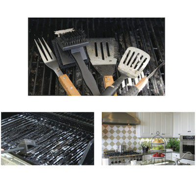 Nước tẩy rửa vỉ nướng, lò nướng Simple Green Heavy Duty BBQ & Grill Cleaner, tẩy rửa bếp, làm sạch vết dầu mỡ, thức ăn và bụi than dính trên bề mặt lò nướng, vỉ nướng, chai xịt 710ml