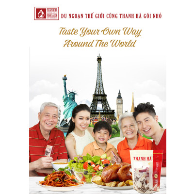 Nước mắm Gói Thanh Hà 40N - 350g (7g x 50 gói nhỏ)