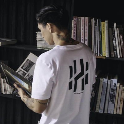 Áo thun cộc tay nam nữ DVH HOUSE - T SHIRT ĐEN TRẮNG by Đoàn Văn Hậu