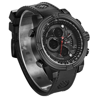 Đồng hồ điện tử kỹ thuật số thạch anh cho nam WEIDE WH5209