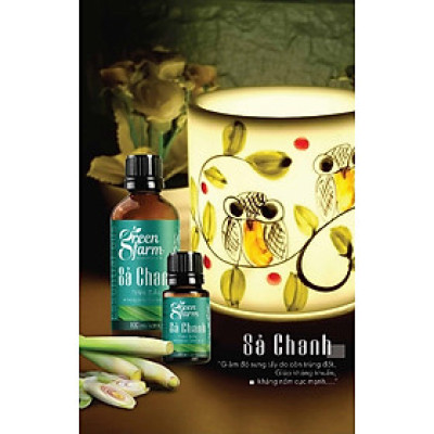 Tinh dầu sả chanh Greenfarm 20ml