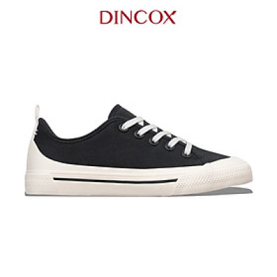 Giày Sneaker Vải Nữ DINCOX C20 Nữ Tính Sang Trọng Black