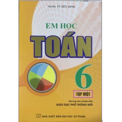 Sách - Combo Em Học Toán Lớp 6 (Tập 1+ Tập 2)