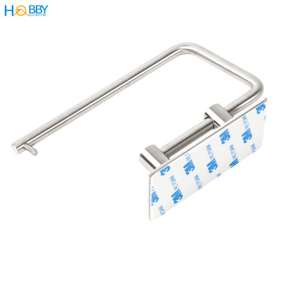 Giá treo cuộn giấy vệ sinh inox 304 dán tường Hobby home decor G1