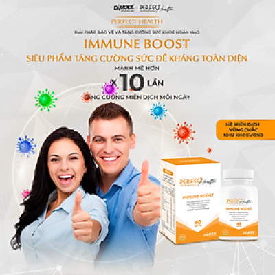 Viên uống tăng miễn dịch IMMUNE BOOST DAMODE lọ 60 viên