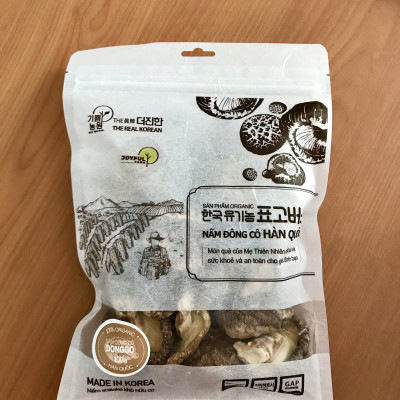 NẤM ĐÔNG CÔ ORGANIC - ĐÔNG CÔ NGUYÊN TAI | 100GR